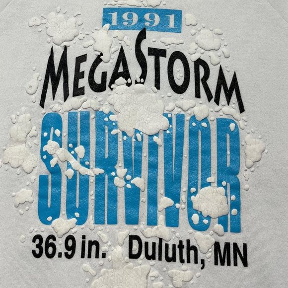 Vintage Megastorm Survivor Crewneck - Picture 4 of 4